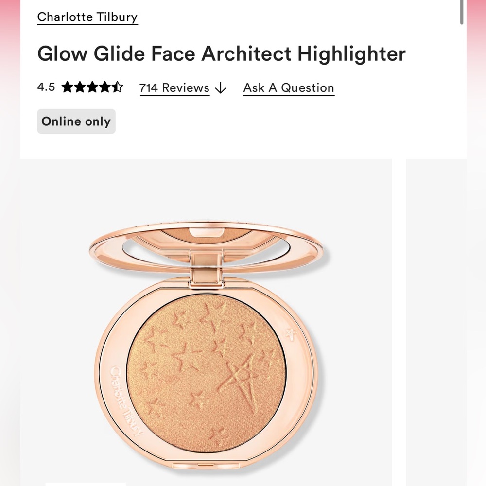Charlotte Tilbury GLOW GLIDE HIGHLIGHTER / GILDED GLOW
